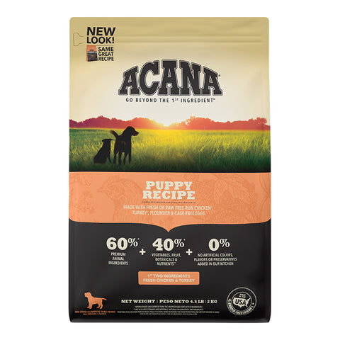 Acana Puppy & Junior Dry Dog Food 4.5lb