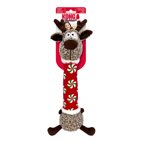 KONG Holiday Shakers Luvs Reindeer - Medium