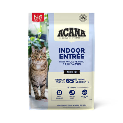 ACANA Indoor Entrée Seafood Dry Cat Food 10lb