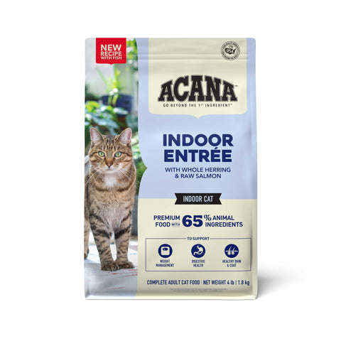 ACANA Indoor Entrée Seafood Dry Cat Food 4lb