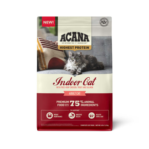 ACANA High Protein Indoor Grain-Free Cat Food 4lb