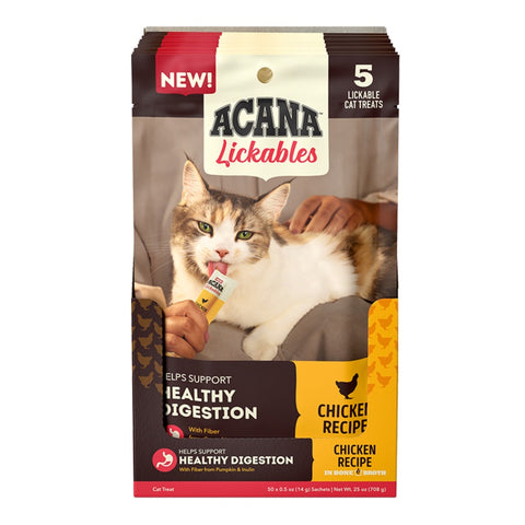 Acana Cat Lickables Chicken 5 Pack 2.5oz