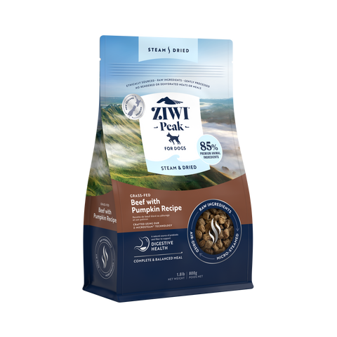 Ziwi Steam & Dried 1.8lb and 3.3lb