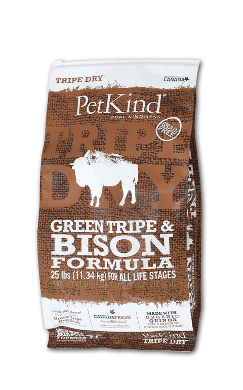 PetKind Tripe Dry Bison 25lb