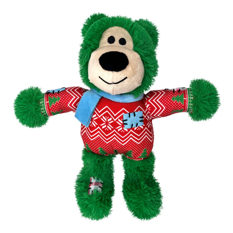 KONG Holiday Wild Knots Bear Assorted Sm/Md