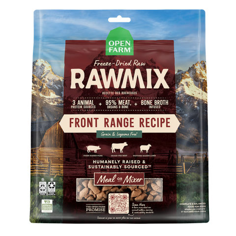 Open Farm RawMix Front Range Freeze Dried Raw Morsels Dog Food 13.5oz