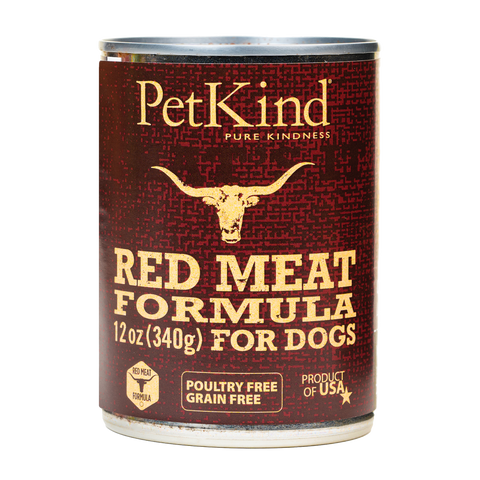 PetKind Wet Dog Food Limited Ingredient Red Meat 12oz