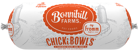 Fromm Gently Cooked Bonnihill Farms Chickibowl Chicken Recipe Frozen Dog Food 1lb