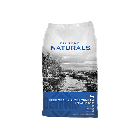 Diamond Naturals Beef & Rice Adult 40lb