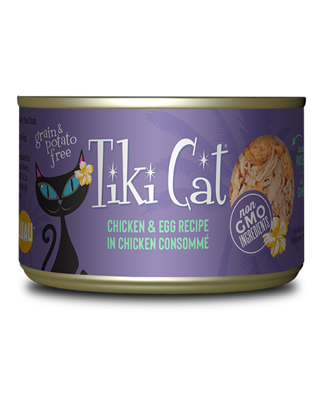Tiki Cat Koolina Luau Chicken & Egg in Chicken Consomme 6oz